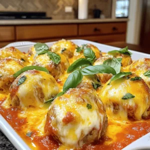 - 1 lb ground chicken - 1/2 cup breadcrumbs (preferably Italian seasoned) - 1/4 cup grated Parmesan cheese - 1/2 cup shredded mozzarella cheese - 2 cloves garlic, minced - 1/4 cup fresh basil, chopped (or 1 tablespoon dried basil) - 1 teaspoon oregano - 1/2 teaspoon salt - 1/4 teaspoon black pepper - 2 cups marinara sauce (store-bought or homemade) - Extra cheese for topping (mozzarella and Parmesan) - Olive oil for frying Gather these ingredients before you start cooking. The ground chicken forms the base of the meatballs. Breadcrumbs add texture and help bind everything together. Parmesan cheese brings a rich, savory flavor. Mozzarella cheese melts beautifully, giving that gooey finish we all love. The minced garlic, fresh basil, and oregano add layers of flavor. You can use dried basil if fresh is not available. Salt and black pepper enhance the taste without overpowering the dish. For the marinara sauce, you can choose a store-bought option for speed or make your own for a fresh touch. Top your meatballs with extra cheese before baking. This creates a delicious, cheesy crust. Finally, olive oil helps fry the meatballs to a golden brown. With these ingredients, you can create a tasty and simple meal that everyone will enjoy! Start by gathering all your ingredients. In a large bowl, combine the ground chicken, breadcrumbs, grated Parmesan cheese, shredded mozzarella, and the egg. Next, add the minced garlic, chopped basil, oregano, salt, and black pepper to the bowl. Mix everything well, but be careful not to overmix. Overmixing can make your meatballs tough. Aim for a nice, even mix without squishing the meat too much. Now, it’s time to shape the meatballs. Use your hands to form the mixture into golf ball-sized balls. Place them on a baking sheet lined with parchment paper. Heat a large skillet over medium heat and drizzle in some olive oil. Once the oil is hot, add the meatballs in batches. Do not overcrowd the skillet; this helps them brown nicely. Cook them for about 4 to 5 minutes on each side, until they are golden brown and cooked through. Next, preheat your oven to 400°F (200°C). Once your meatballs are browned, transfer them to a baking dish. Pour the marinara sauce over the top and sprinkle the extra mozzarella and Parmesan cheese on each meatball. Bake the meatballs in the oven for 15 to 20 minutes. This will melt the cheese and bring out all the flavors. You’ll know they are ready when the cheese is bubbly and slightly golden. To make great meatballs, measuring your ingredients is key. Accurate amounts help keep the right texture. If you like it spicier, adjust the seasonings to fit your taste. Try adding more garlic or herbs for a kick. One common mistake is overcooking or undercooking the meatballs. Aim for a nice brown color on the outside. Also, using the wrong size skillet can cause problems. A small skillet can crowd the meatballs, making it hard to brown them. When serving, presentation matters. Place the meatballs on a clean platter. Top them with fresh basil for color. You can also offer a small bowl of extra marinara sauce for dipping. For a complete meal, serve with spaghetti or a fresh salad. This adds balance and flavor to your dish. {{image_2}} You can switch the ground chicken for other meats. Try ground turkey or lean beef. These options work well for different tastes. If you want a lighter meal, use ground turkey. For a richer flavor, beef is a great choice. If you need gluten-free options, use gluten-free breadcrumbs. You can find these at most stores. For a dairy-free version, skip the cheese or use a dairy-free alternative. Adding veggies can boost flavor and nutrition. Try mixing in finely chopped spinach or bell peppers. This adds color and taste to your meatballs. You can also mix in grated zucchini for extra moisture. Changing the type of cheese can make a big difference. Instead of mozzarella, try provolone or gouda. Each cheese adds a unique flavor that can spice up your meatballs. You can serve meatballs in many ways. For a hearty meal, make a meatball sub. Just place meatballs in a toasted bun, add marinara, and sprinkle cheese on top. If you want a quick appetizer, serve meatballs on toothpicks. Add a small bowl of marinara for dipping. They make a fun party snack that's easy to eat. To store your tasty meatballs, place them in an airtight container. Keep them in the fridge. They stay fresh for about three to four days. When it's time to enjoy them again, reheat in a skillet. Heat them over medium-low heat. This makes them warm and tasty without drying them out. If you want to save meatballs for later, freezing is the way to go. First, let them cool completely. Then, place them in a freezer-safe bag or container. They last for up to three months in the freezer. When you're ready to eat, thaw them overnight in the fridge. To cook, heat them straight from the freezer in a skillet or bake them in the oven. Cooked meatballs last in the fridge for about three to four days. After that, it's best to toss them. Signs of spoilage include a strange smell or a change in color. If they look slimy or feel off, it's time to say goodbye. Always trust your senses when checking for spoilage. You can serve Chicken Parmesan Meatballs with several tasty options. - Best pasta pairings: Spaghetti is a classic choice. You can also try fettuccine or penne. These pastas soak up the sauce well and add to the meal. - Side dishes that complement the meatballs: A fresh green salad works great. You can also serve garlic bread or roasted vegetables. These sides add flavor and balance to the dish. Making Chicken Parmesan Meatballs healthier is easy with small changes. - Suggestions for low-fat alternatives: Use ground turkey instead of ground chicken. You can also choose whole wheat breadcrumbs. This keeps the flavor while adding more fiber. - Tips for reducing calories: Cut back on cheese or use low-fat options. You can also bake the meatballs instead of frying them. This keeps them lighter but still delicious. Yes, you can make Chicken Parmesan Meatballs ahead of time. - Making meatballs in advance: Prepare the meatballs and shape them. You can store them in the fridge for one day. If you want to keep them longer, freeze them. - Best storage and reheating methods: Store meatballs in an airtight container. For reheating, place them in the oven or microwave. This keeps them moist and tasty. We covered how to make flavorful Chicken Parmesan meatballs from scratch. You learned about the best ingredients, cooking techniques, and serving ideas. Remember to mix ingredients well but avoid overmixing for the best texture. Don’t forget to season to your taste and explore variations. Store them wisely to keep them fresh. Enjoy trying new pairings and adjusting recipes to suit your needs. With these tips, you can make a meal that delights everyone. Happy cooking!