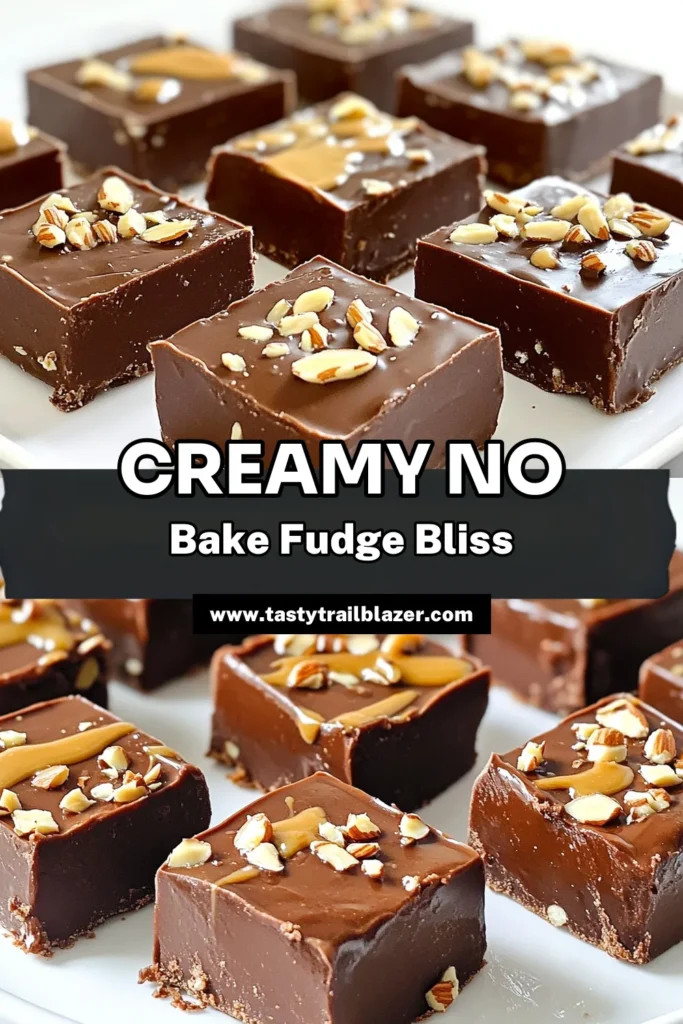 Indulge in the rich flavor of No-Bake Chocolate Almond Butter Fudge that's both easy to make and irresistibly delicious! With just a few simple ingredients, you can whip up this creamy treat in under 10 minutes. Perfect for satisfying your sweet tooth without the oven hassle. Click through for the step-by-step recipe and impress your friends and family with this delightful dessert! #NoBakeFudge #ChocolateLovers #AlmondButter #HealthyDesserts