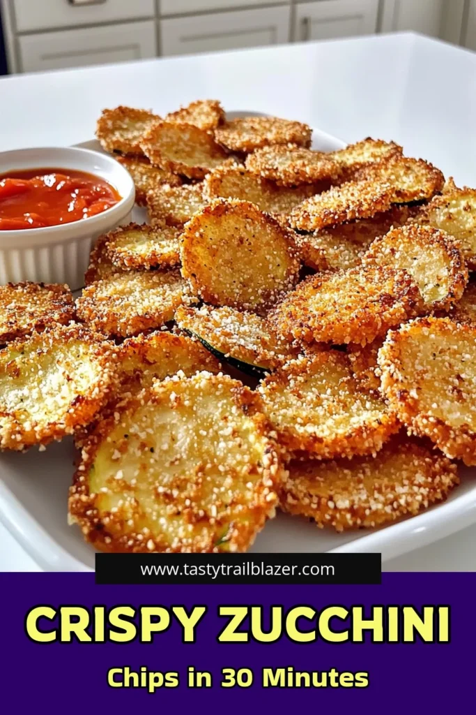 Get ready to enjoy a delicious and healthy snack with these crispy breaded zucchini chips! Made with simple ingredients like zucchini, panko breadcrumbs, and Parmesan cheese, this easy air fryer recipe is perfect for satisfying your cravings. In just 30 minutes, you’ll have a crunchy, flavorful treat that pairs perfectly with your favorite dips. Click through to explore these delightful recipes and elevate your snacking game! #ZucchiniChips #HealthySnacks #AirFryerRecipes #VegetarianSnacks