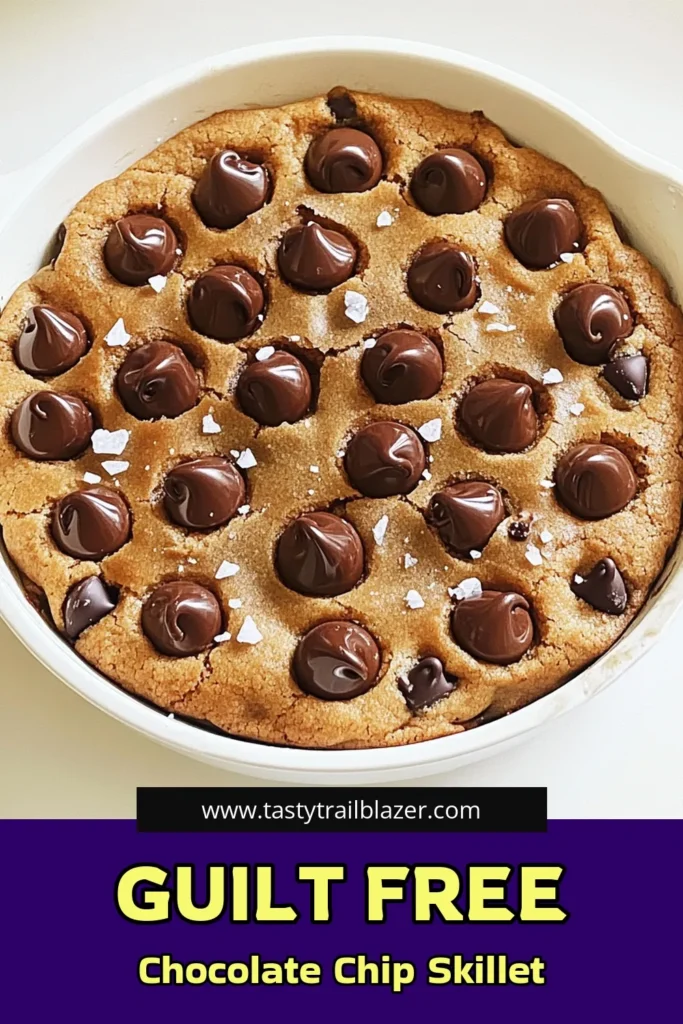 Indulge in this delicious Chocolate Chip Cookie Skillet Protein recipe that’s both satisfying and nutritious! Made with simple ingredients like almond flour and protein powder, this guilt-free dessert is perfect for a cozy treat. Enjoy warm slices topped with your favorite ice cream for a delightful finish. Click to explore the full recipe and enjoy a tasty dessert that's packed with protein! #HealthyDesserts #ProteinRecipes #SkilletCookies #ChocolateLover