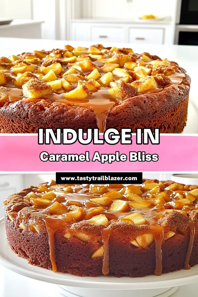 Bake a delicious Caramel Apple Coffee Cake that’s perfect for any occasion! With layers of fluffy cake, tart apples, and a rich caramel drizzle, this recipe is sure to impress your family and friends. Follow our simple step-by-step instructions and enjoy a sweet treat that combines the best of autumn flavors. Click through to discover the full recipe and tips for serving the ultimate dessert! #CaramelAppleCake #FallBaking #DessertLovers #RecipeInspiration