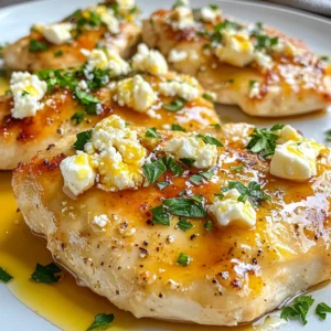 Hot Honey Feta Chicken Flavorful Dinner Delight