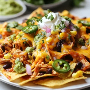 Sheet Pan BBQ Chicken Nachos Tasty and Simple Dish