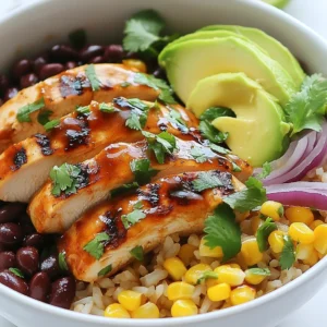 Honey Chipotle Chicken Bowls Delightful and Easy Meal