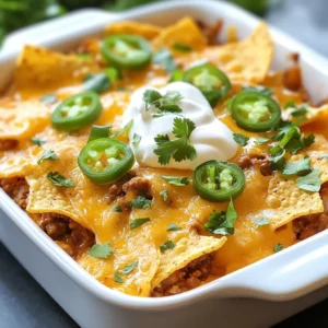 Walking Taco Casserole Flavorful and Quick Meal Idea