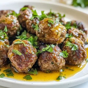 Keto Garlic Butter Meatballs Satisfying and Simple Dish