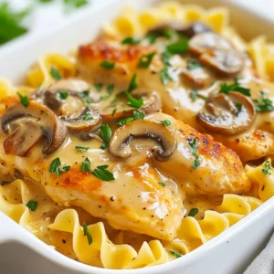 Baked Chicken Stroganoff Flavorful Comfort Dish