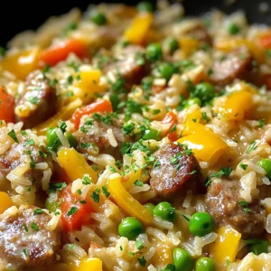 Sausage Rice Skillet Quick and Easy Weeknight Meal