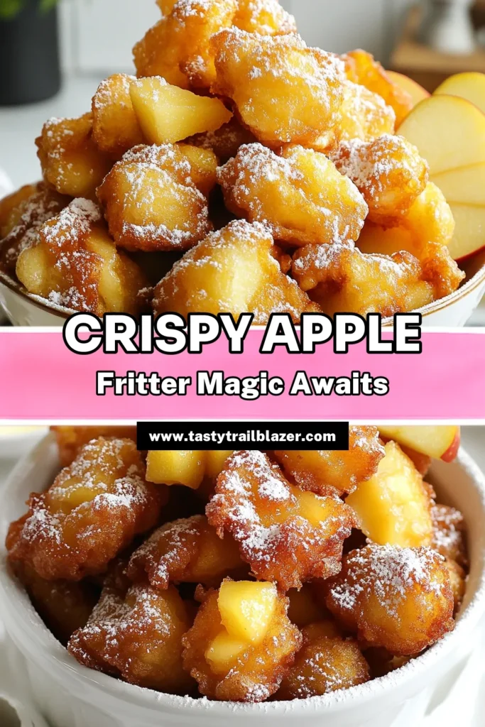 Discover the joy of making crispy apple fritters with this easy apple fritter bites recipe! Perfectly sweet and delicious, these homemade apple fritters are a delightful treat for any occasion. Follow our step-by-step guide for deep-fried apple fritters that are golden brown and bursting with apple flavor. Save this recipe and bring a touch of sweetness to your kitchen! #AppleFritters #HomemadeFritters #EasyRecipes #DessertIdeas