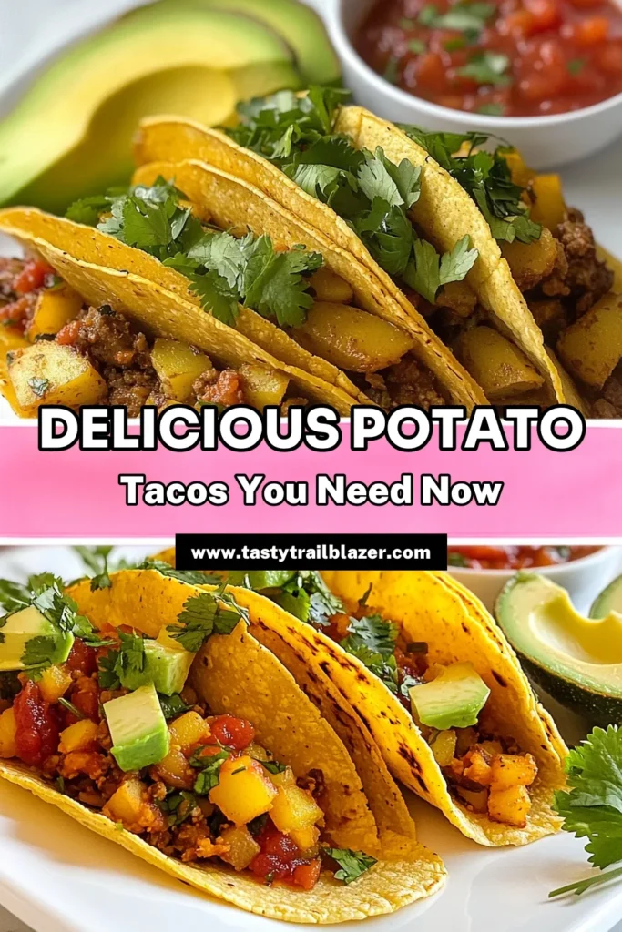 Discover the delicious world of Mexican cuisine with this authentic Tacos de Papa recipe. These vegetarian tacos are filled with a savory blend of mashed potatoes, spices, and fresh ingredients. This easy taco recipe is perfect for any meal and can be customized with your favorite toppings. Try making these delightful potato tacos today for a satisfying dish your family will love. Save this recipe for your next taco night! #TacosDePapa #VegetarianTacos #MexicanPotatoTacos #EasyTacoRecipe
