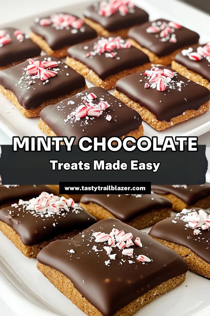 Indulge in the festive flavors of Chocolate Peppermint Graham Crackers with this easy recipe! Perfect for holiday gatherings or a sweet treat at home, these delightful snacks combine graham cracker crumbs, rich cocoa, and refreshing peppermint. Follow our simple steps to create these delicious desserts, then impress your friends and family. Click through to discover the full recipe and make these tasty treats today! #ChocolatePeppermint #HolidayBaking #SweetTreats #DessertRecipes