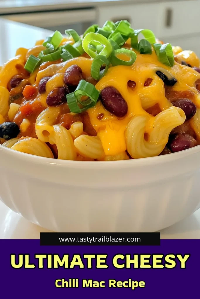 Warm up your dinner plans with this delicious Cheesy Slow Cooker Chili Mac & Cheese recipe! Packed with flavorful ingredients like ground meat, hearty beans, and gooey cheddar, this comfort dish is perfect for any occasion. Easy to make and perfect for busy nights, it’s a must-try! Click through for the full recipe and tips to elevate your meal. #SlowCookerRecipes #ChiliMac #ComfortFood #CheesyGoodness