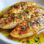 To make this dish, you need a few key items. These ingredients create the base for the tasty flavors. Here’s what you will need: - 4 boneless, skinless chicken breasts - 4 tablespoons olive oil - 6 cloves garlic, minced - 1 teaspoon smoked paprika - 1 teaspoon dried oregano - 1/2 teaspoon red pepper flakes (optional for spice) - Salt and pepper to taste - 1 cup chicken broth - 1 tablespoon lemon juice - Fresh parsley, chopped (for garnish) These ingredients combine to make a rich and savory meal. The smoked paprika adds depth, while the garlic gives it a punch. If you want to boost the flavor, consider adding some extra items. Here are a few options to try: - Fresh thyme or rosemary for an earthy taste - A splash of white wine for acidity - Cherry tomatoes for a pop of color and sweetness - Capers for a salty, tangy kick Adding these can make your dish even more exciting and layered. Sometimes, you may need to adjust ingredients. Here are some substitutes for dietary needs: - Use chicken thighs instead of breasts for a richer flavor. - Swap olive oil with avocado oil or butter for a different taste. - Substitute chicken broth with vegetable broth for a vegetarian option. - Replace garlic with garlic powder if you’re in a pinch. These substitutes help you make this dish fit your needs while keeping the taste delicious. {{ingredient_image_1}} Start by seasoning the chicken breasts. Use salt, pepper, smoked paprika, and oregano. Make sure to coat both sides well. This step adds a lot of flavor. While you do this, heat 2 tablespoons of olive oil in your skillet over medium-high heat. You want the oil hot before adding the chicken. Once the oil is hot, place the seasoned chicken breasts in the skillet. Cook them for about 5 to 6 minutes on one side until they look golden brown. Then, carefully flip the chicken. Add the remaining olive oil, minced garlic, and red pepper flakes if you like spice. Sauté for around 1 minute. Watch the garlic closely; it should smell great but not brown. Next, pour in 1 cup of chicken broth and 1 tablespoon of lemon juice. Cover the skillet and lower the heat to medium-low. Let it simmer for 10 to 15 minutes. This step is key to ensuring the chicken cooks all the way through. The chicken should reach an internal temperature of 165°F (75°C). After simmering, remove the lid. Let the chicken cook for another 2 to 3 minutes. This helps thicken the sauce a bit. It will cling to the chicken nicely. Finally, garnish your dish with freshly chopped parsley before serving. This adds a nice pop of color and freshness. Enjoy your meal! To get the best garlic flavor, use fresh garlic. Fresh garlic has a strong taste. Mince it finely for more flavor release. Add it to the skillet just before the chicken is done cooking. This keeps the garlic from burning and losing its flavor. Start with chicken breasts at room temperature. This helps them cook evenly. Season both sides well with salt, pepper, smoked paprika, and oregano. Cook the chicken over medium-high heat for a nice sear. Flip the chicken once it is golden brown. After adding garlic, lower the heat. This keeps the chicken juicy. Cover the skillet while it simmers. This traps steam and keeps the chicken moist. Serve your garlic skillet chicken with rice or mashed potatoes. They soak up the tasty sauce well. A side of steamed veggies adds color and nutrition. A fresh salad pairs nicely too. For a fun twist, serve the chicken in warm tortillas with toppings. The options are endless! Pro Tips Rest the Chicken: Allow the chicken to rest for a few minutes after cooking. This helps retain the juices and keeps the meat tender. Use Fresh Garlic: Freshly minced garlic provides a stronger flavor compared to pre-minced options. Always opt for fresh for the best taste. Add Vegetables: Consider adding vegetables such as spinach or cherry tomatoes to the skillet during the last few minutes of cooking for added nutrition and flavor. Adjust Seasoning: Taste the sauce before serving and adjust the seasoning as needed. A pinch of salt or a squeeze of lemon juice can elevate the flavors. {{image_2}} To add some heat, try making Spicy Garlic Skillet Chicken. Start with the basic recipe. Then, increase the red pepper flakes to 1 teaspoon. You can also add sliced jalapeños when you sauté the garlic. This gives your dish a nice kick. Adjust the spice level to fit your taste. Serve with a side of rice to balance the heat. For a fresh twist, try Lemon-Herb Garlic Skillet Chicken. Use the same method but add the zest of one lemon before you pour in the broth. You can also swap dried oregano for fresh herbs like thyme or rosemary. The lemon adds brightness, and the herbs give depth. This version pairs well with steamed vegetables for a light meal. If you love creamy sauces, you’ll enjoy Creamy Garlic Skillet Chicken. After cooking the chicken, reduce the heat to low. Stir in 1/2 cup of heavy cream along with the chicken broth. Mix well to combine. Let it simmer until thickened. This creamy version is perfect over pasta or mashed potatoes. Add some grated Parmesan for extra flavor. Store leftover garlic skillet chicken in an airtight container. Make sure to let it cool first. Place it in the fridge within two hours of cooking. This will keep it fresh for about three to four days. To reheat, use a skillet on low heat. Add a splash of chicken broth to keep it moist. Heat for about five to seven minutes, flipping halfway through. You can also use a microwave, but cover it to avoid dryness. Heat it in short bursts, about one minute at a time, until it’s hot all the way through. You can freeze garlic skillet chicken for later use. Wrap each piece tightly in plastic wrap, then place in a freezer bag. Make sure to remove as much air as possible. It will stay good for up to three months. To defrost, place it in the fridge overnight before reheating. Yes, you can use chicken thighs. Thighs bring more flavor and stay juicy. They cook similarly to breasts. Just adjust the cooking time slightly. Cook them until the internal temperature hits 165°F (75°C). You can use any oil you like. Canola oil, avocado oil, or melted butter work well. Each oil has a different taste, so pick one that suits your dish. Remember, the flavor may change based on your choice. The best way to check is with a meat thermometer. Insert it into the thickest part of the chicken. Look for 165°F (75°C). If you don’t have a thermometer, cut into the chicken. The meat should be white, and juices should run clear. This blog covered how to make garlic skillet chicken. We looked at key ingredients and steps. I shared tips on cooking juicy chicken and enhancing flavor. You can try fun variations like spicy or creamy garlic chicken. Storing leftovers is easy, and I answered common questions about the recipe. This dish is simple, tasty, and great for any meal. Enjoy every bite!