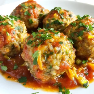 Rice Meatballs with Veggies Flavorful and Easy Recipe