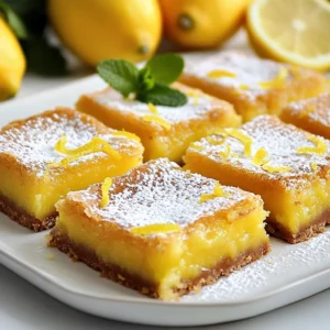 Lemon Brownie Bars Easy and Delicious Recipe Guide