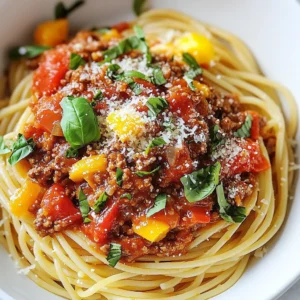 Italian Beef Bolognese Sauce Rich and Flavorful Recipe