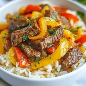 Savory Steak and Rice Skillet Quick Dinner Idea