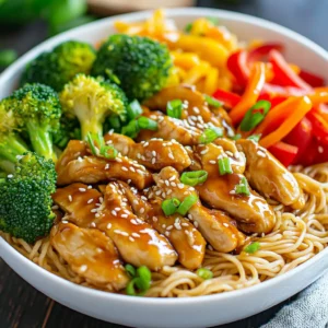 Savory Chicken Teriyaki Noodles Quick and Easy Meal