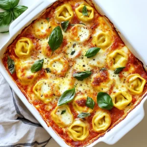 The Ultimate Baked Tortellini Tasty and Easy Recipe