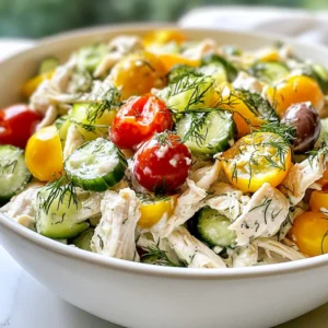 Greek Yogurt Chicken Salad Healthy and Refreshing Meal