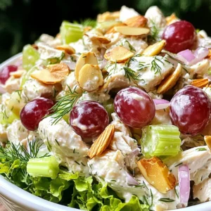 Greek Yogurt Chicken Salad Fresh and Flavorful Meal