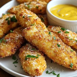 Crispy Baked Chicken Tenders Easy and Flavorful Recipe