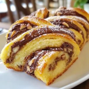 Chocolate Hazelnut Babka Delightful and Easy Recipe