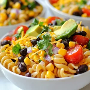 Fiesta Taco Pasta Salad Flavorful and Easy Recipe