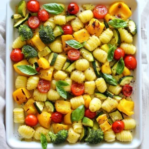 Sheet Pan Gnocchi Primavera Easy and Flavorful Meal