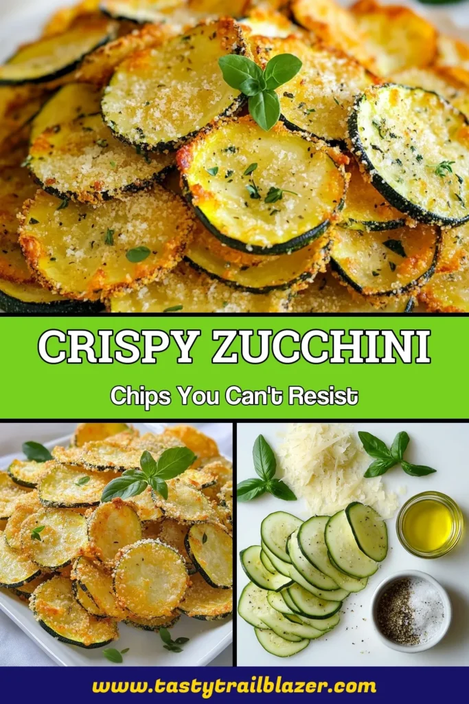 Discover a delicious way to enjoy veggies with these Crispy Zucchini Chips! Our Garlic Parmesan Chips are the perfect baked zucchini snacks that satisfy your crunchy cravings while keeping it healthy. These oven-baked zucchini chips are easy to make and full of flavor, making them ideal for any snacking occasion. Try this healthy snack recipe today and elevate your snack game. Save for later and impress your friends! #HealthySnacks #ZucchiniChips #BakedZucchini #SnackIdeas