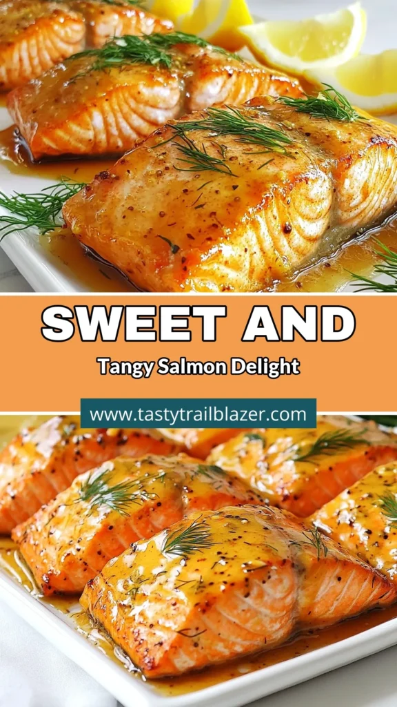 Discover the deliciousness of Honey Mustard Glazed Salmon, an easy salmon recipe that’s perfect for a healthy dinner. This baked salmon with honey glaze is packed with flavor and takes just 20 minutes to prepare. Ideal for quick salmon fillet recipes, this dish will impress your family and friends. Try it tonight and elevate your meal! Save this recipe for your next cooking adventure! #HoneyMustardGlazedSalmon #HealthySalmonDinner #EasySalmonRecipes #BakedSalmon