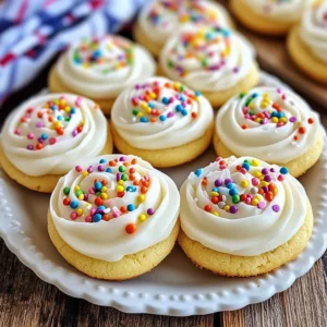 Frosted Funfetti Sugar Cookies Joyful Treat Recipe