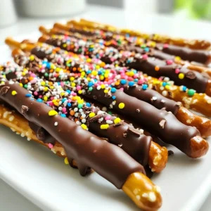 Chocolate Covered Pretzel Rods Easy Recipe Guide