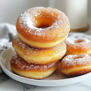 Air Fryer Cinnamon Sugar Donuts Delightful Recipe