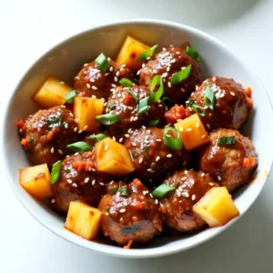 Pineapple Teriyaki Meatballs Flavorful and Easy Recipe