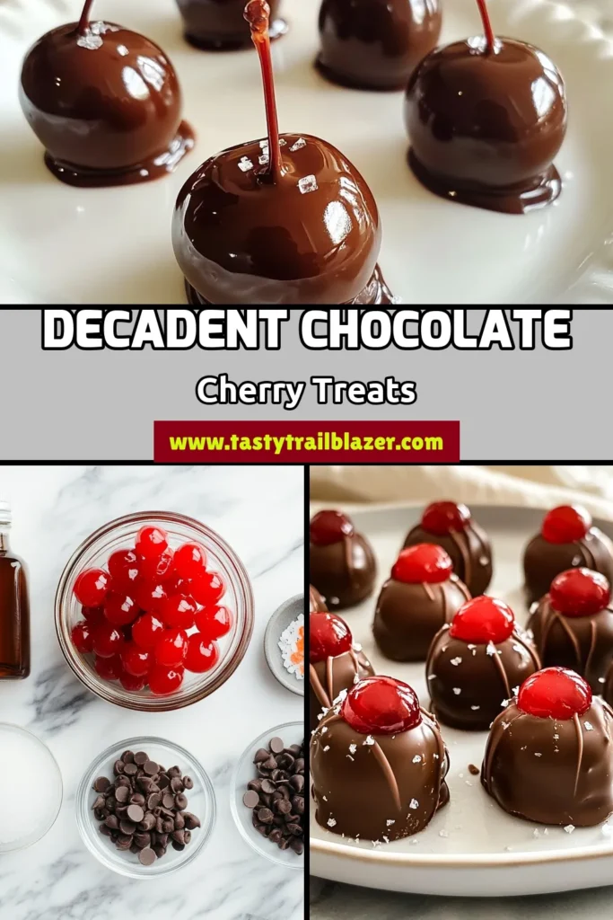 Indulge in the delightful treat of homemade chocolate covered cherry cordials! This easy maraschino cherry recipe transforms simple ingredients into a stunning chocolate drizzle dessert that’s perfect for any occasion. Make these chocolate covered cherry cordials for a sweet gift or a special treat for yourself. Follow the simple steps to create these delicious chocolate treats that everyone will love. Save this recipe for later! #chocolatecoveredcherries #chocolatetreats #homemadecherrycordials #easyrecipes