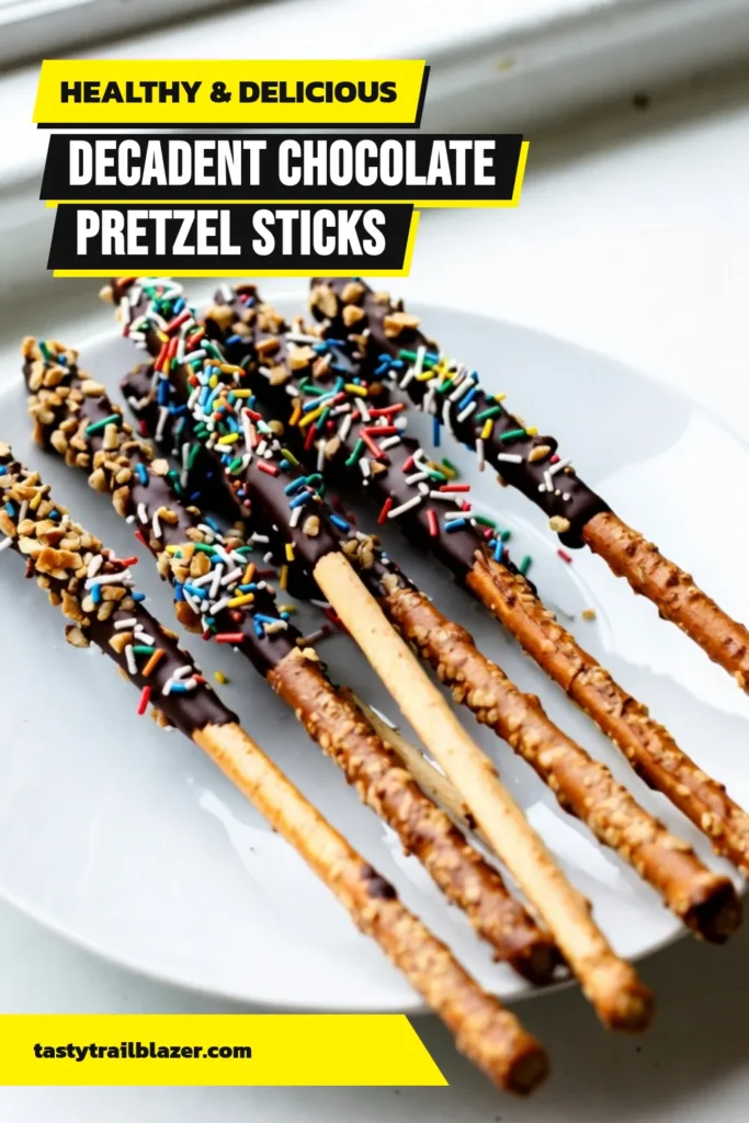Looking to make irresistible chocolate-covered pretzel rods? This easy chocolate pretzel recipe combines crunchy pretzel rods with rich dark chocolate for a sweet and salty delight. Perfect as homemade pretzel snacks for any occasion, these festive chocolate treats are fun to customize with sprinkles or nuts. Try this DIY pretzel rods recipe today and impress your friends! Don’t forget to save this for later! #ChocolateCoveredPretzelRods #HomemadePretzelSnacks #FestiveChocolateTreats #EasyChocolatePretzelRecipe