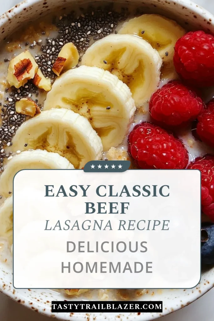 Start your mornings with delicious Chai Spice Overnight Oats! This healthy oatmeal recipe combines rolled oats, almond milk, and chai spices for a nutritious and flavorful breakfast. Perfect for busy days, these easy breakfast ideas can be topped with fruit for a vibrant twist. Enjoy this vegan chai oats recipe that's quick to prepare and ideal for meal prep. Try it out and elevate your breakfast game today! #OvernightOats #HealthyBreakfast #VeganRecipes #ChaiSpice