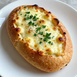 Cheesy Pull-Apart Garlic Bread Irresistible Delight